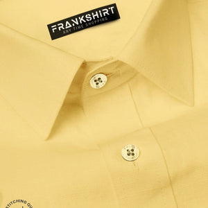 Pack of 2 Cotton Shirt for Man (Brown and Lemon)