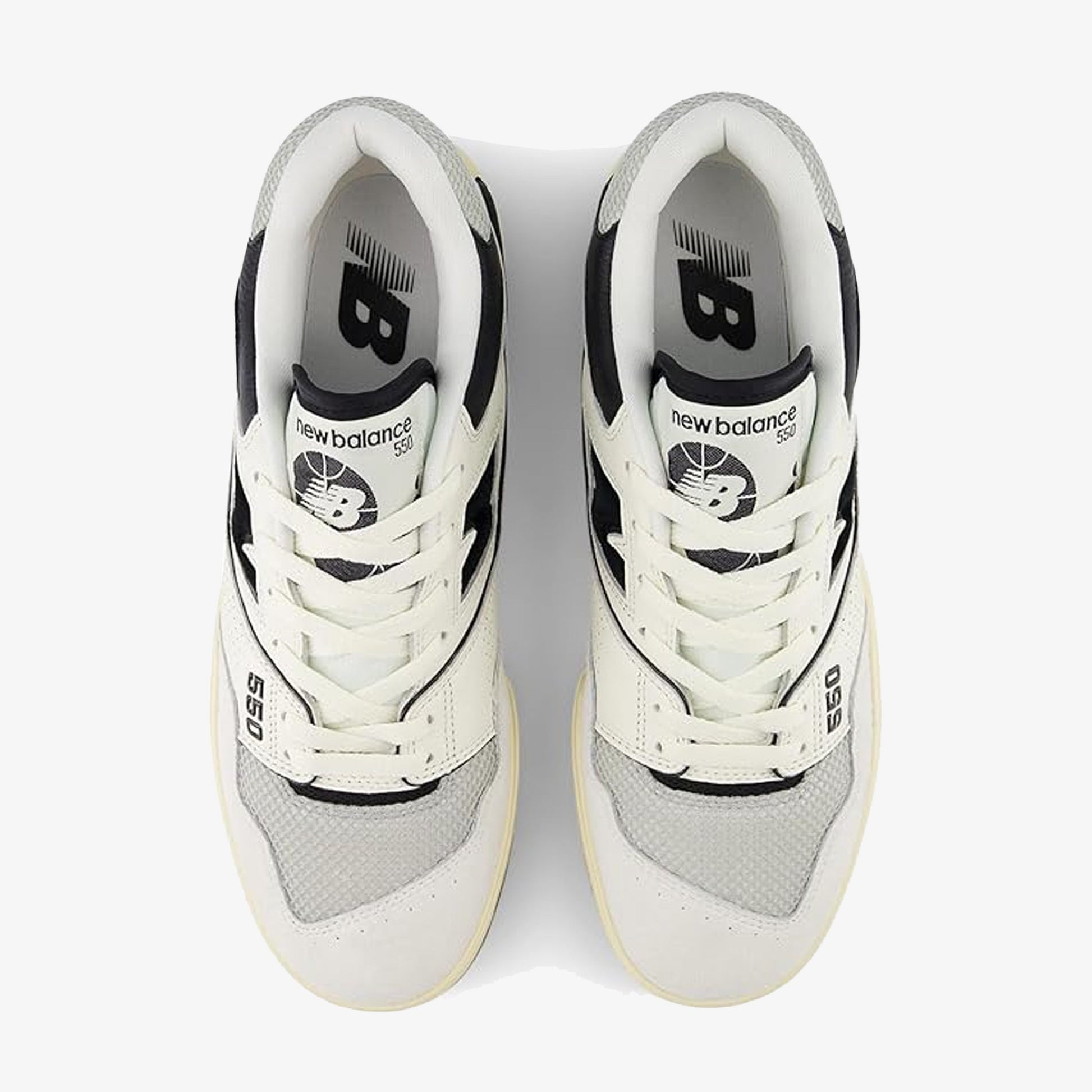 New Balance | BB550 { WHITE/GREY