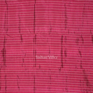 Onion Pink Red Buti Design Odisha Ikat Contemporary Silk Saree