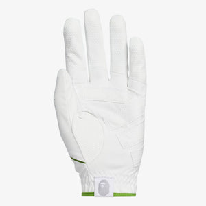 ADIDAS ORIGINALS |X BAPE GOLF GLOVES { WHITE