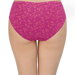 100% Cotton Bikini Panty Pack (Pack of 3) - D008 - Multi