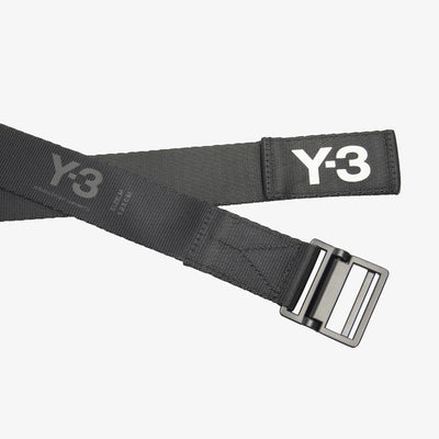 Y-3 | BELT  { BLACK