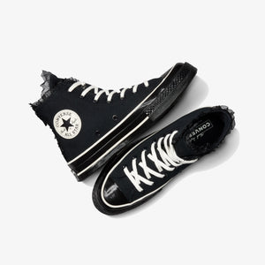Converse | CHUCK 70 HIGH RUFFLES & BOWS { BLACK