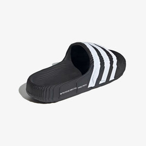 ADIDAS ORIGINALS | ADILETTE 22 SLIDES { CORE BLACK/CLOUD WHITE