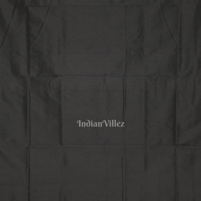 Magenta Pink Black Nartaki Theme Sambalpuri Bomkai Silk Saree