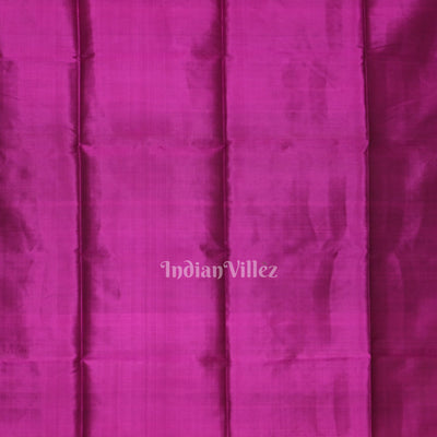 Green Pink Pure Bishnupuri Silk Saree