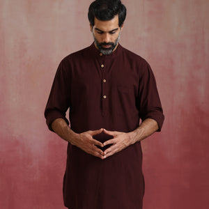 trueBrowns Men's Cola Cotton Co-ord set