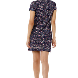 Sleep Dress - Ocean Cavern Floral Print
