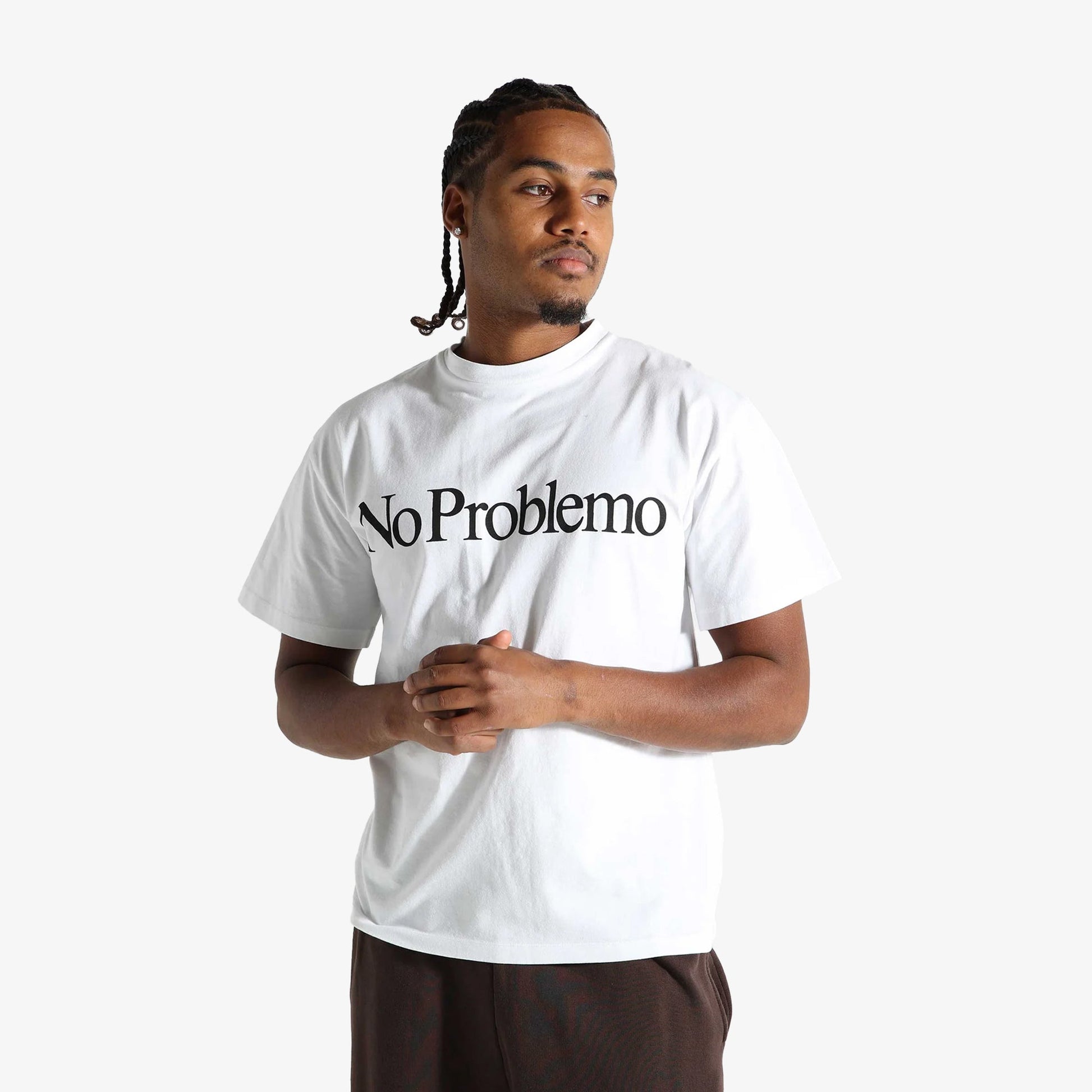 NO PROBLEMO | NO PROBLEMO SS TEE { WHITE