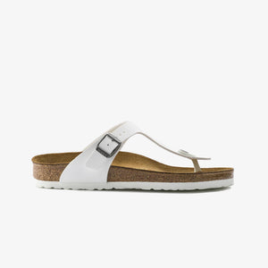 Birkenstock | GIZEH BIRKO-FLOR  { WHITE