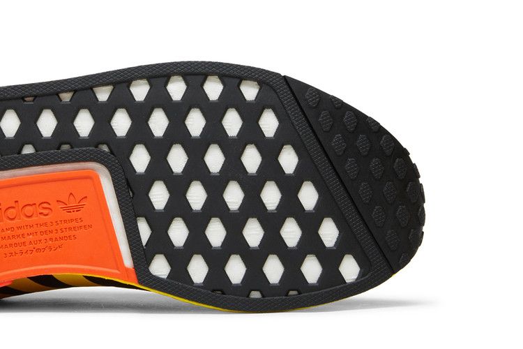 adidas NMD R1 Black Orange Yellow Gradient