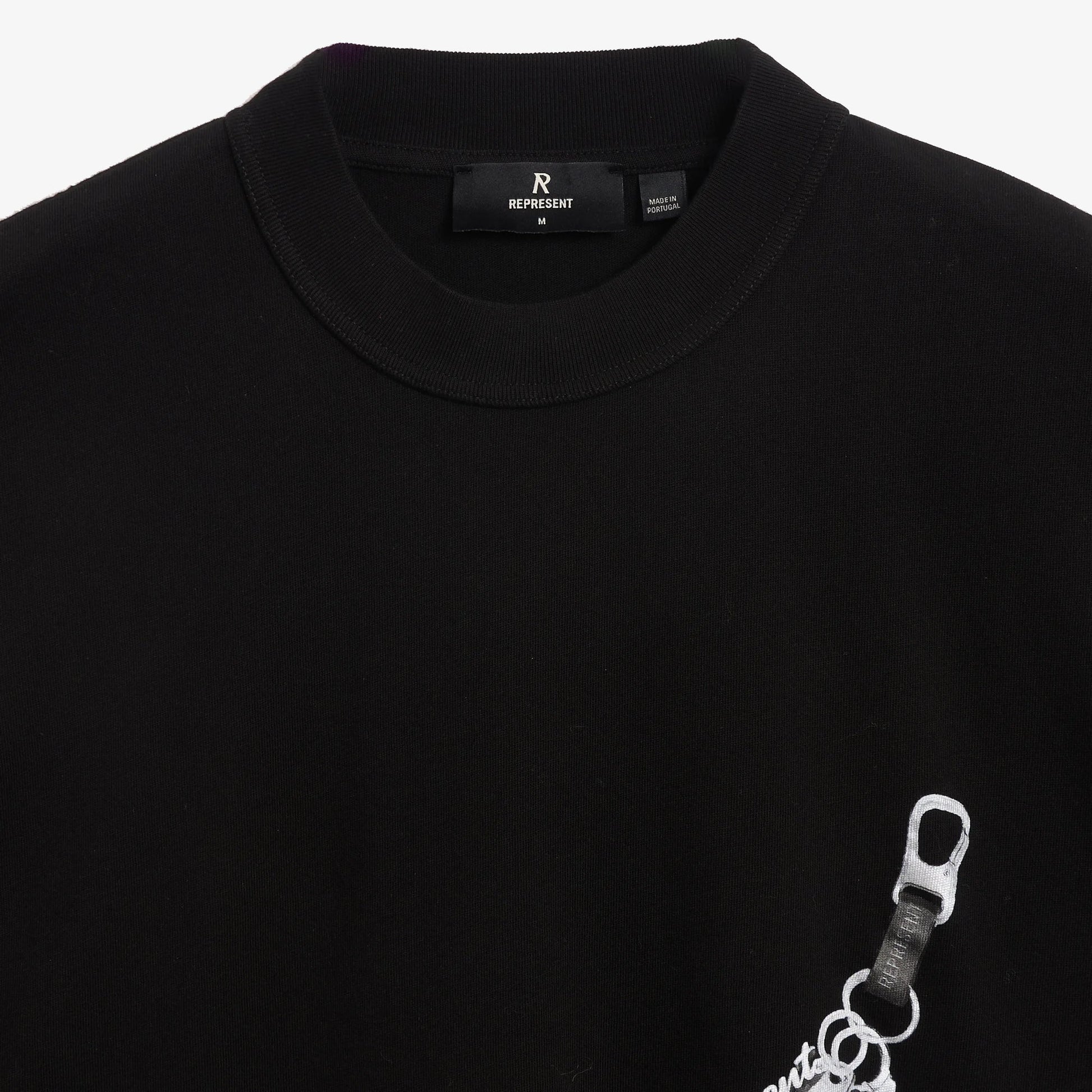 REPRESENT | KEYS TO THE CLUB T-SHIRT { JET BLACK