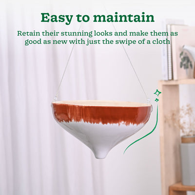 Ceramic Hanging Pot Cosmic Stone