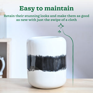 Twilight Clouds Ceramic Planter