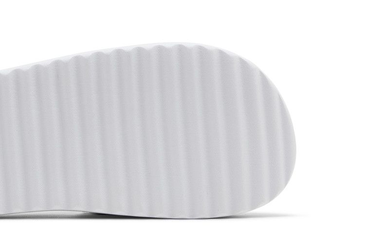adidas Adilette Platform Slides Cloud White Zero Metalic Grey
