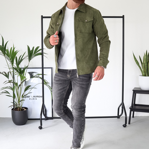 CAPO Suede Olive Jacket