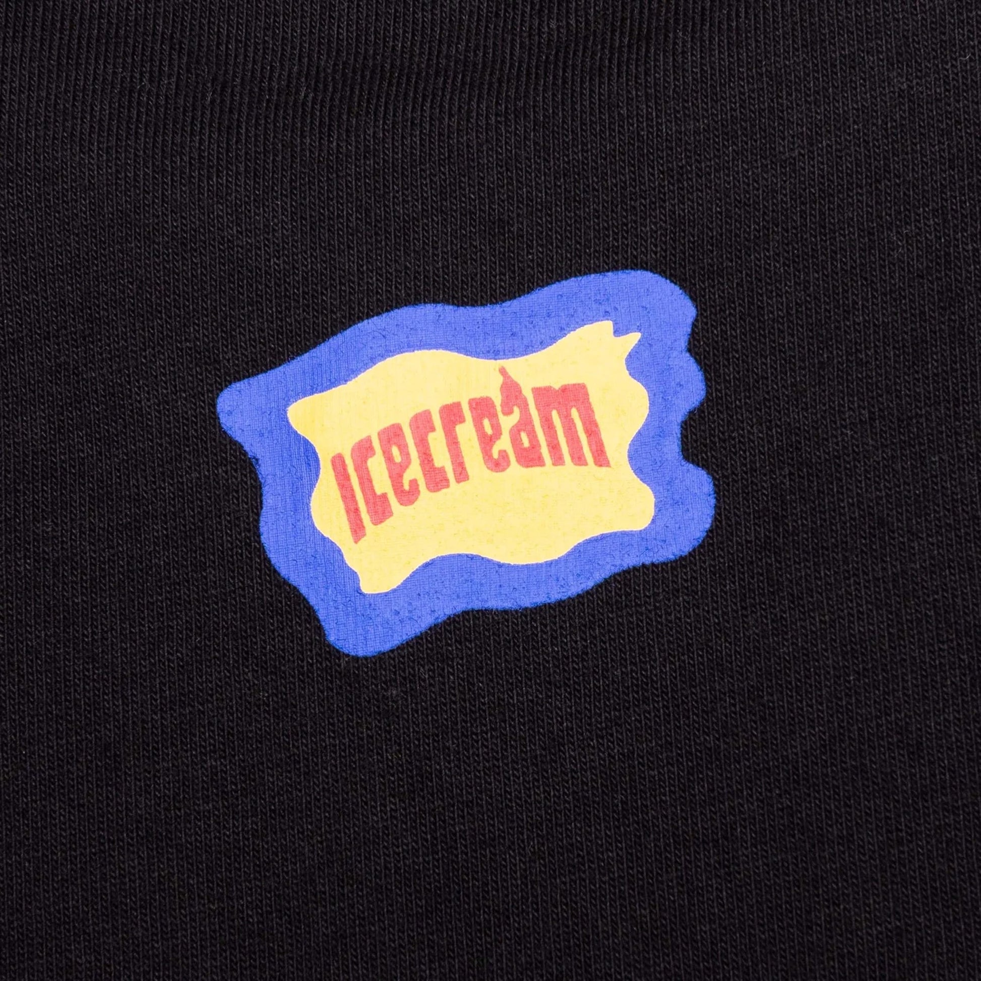 Icecream | WORD S/S TEE { BLACK