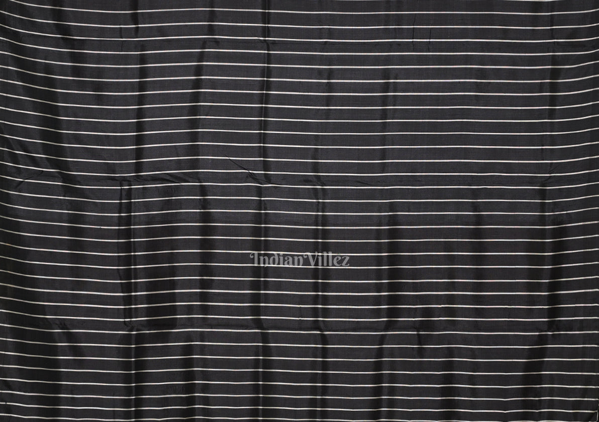 Purple Odia Barnamala Contemporary Silk Saree