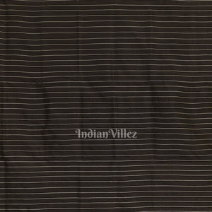 Black Vase Designer Contemporary Silk Saree