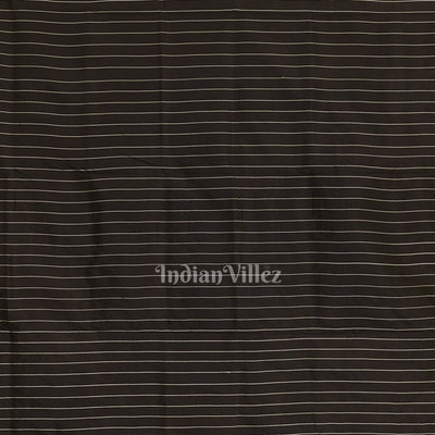 Black Vase Designer Contemporary Silk Saree