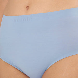 Vanish Solid High Rise Brief Seamless Panty - Tempest