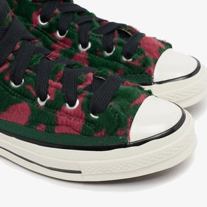 CONVERSE | CHUCK 70 LUXE PLUSH { RED/WHITE