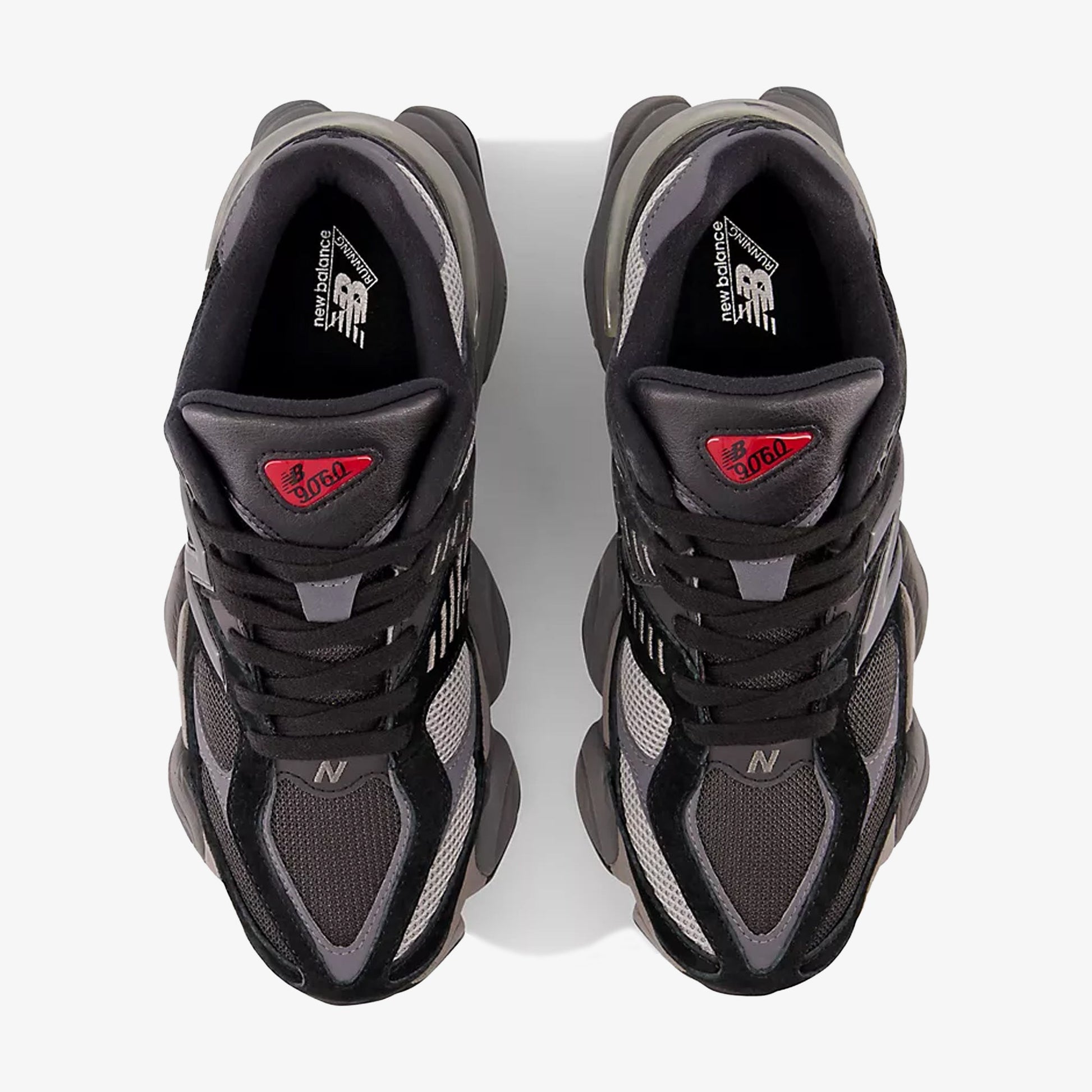 New Balance | 9060  { BLACK/CASTLEROCK/RAIN CLOUD