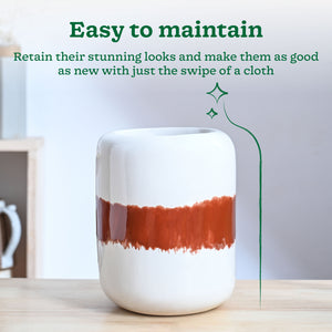 Twilight Clouds Ceramic Planter