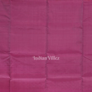 Rani Pink Pure Kanjivaram Soft Silk Saree