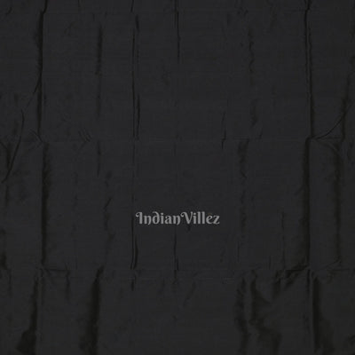 Green Black Buti Design Bomkai Sambalpuri Silk Saree