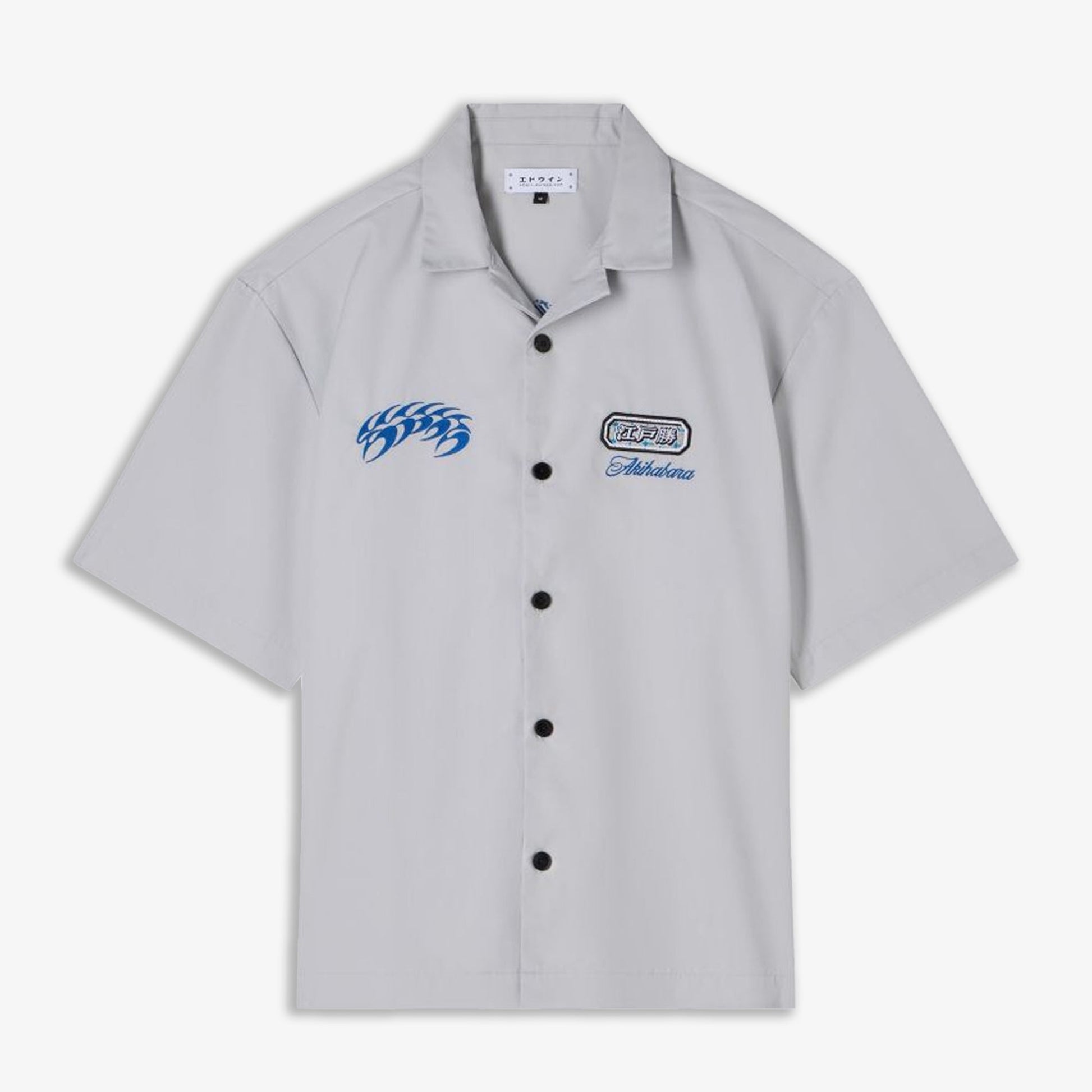 EDWIN | STAFF UNIFORM SHIRT SS { PALE GREY