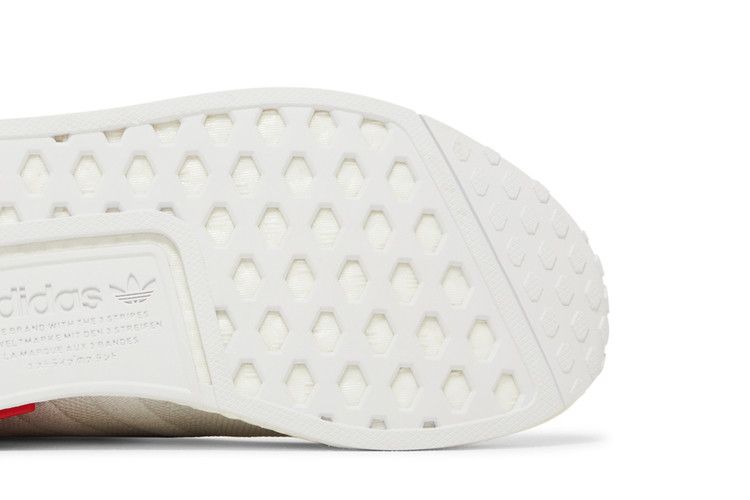 adidas NMD R1 White Vivid Red