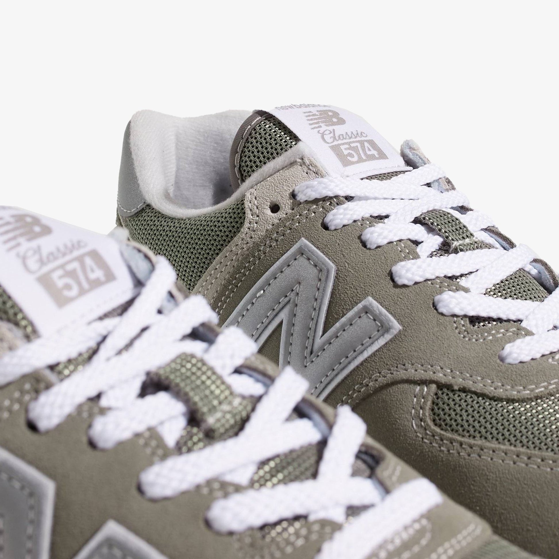 New Balance | 574 { GREY/WHITE