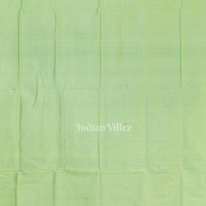 Maroon With Light Green Sambalpuri Bomkai Silk Saree