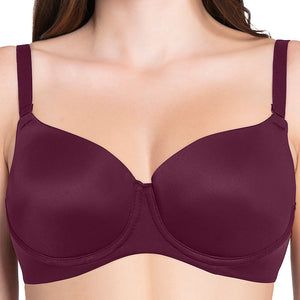Smooth Moves Padded Wired T-shirt Bra - Purple Potion
