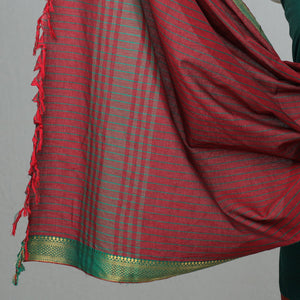 Green - 3pc Cotton Dharwad Dress Material 10