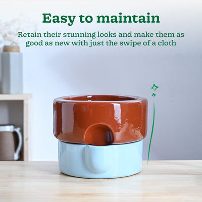 Flower Sunflower Ceramic Planter