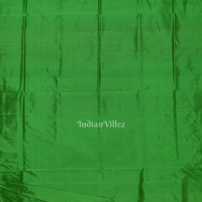 Rani Pink Green Bomkai Sambalpuri Silk saree