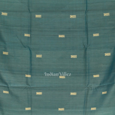 Light Blue Gopalpur Tussar Silk Saree