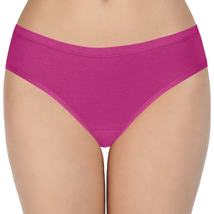 100% Cotton Bikini Panty Pack (Pack of 3) - D003 - Solid