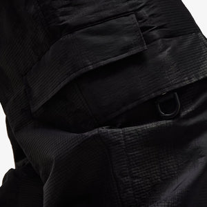 Y-3 | LINED JACQUARD RIPSTOP PANTS  { BLACK