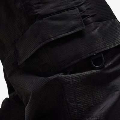 Y-3 | LINED JACQUARD RIPSTOP PANTS  { BLACK