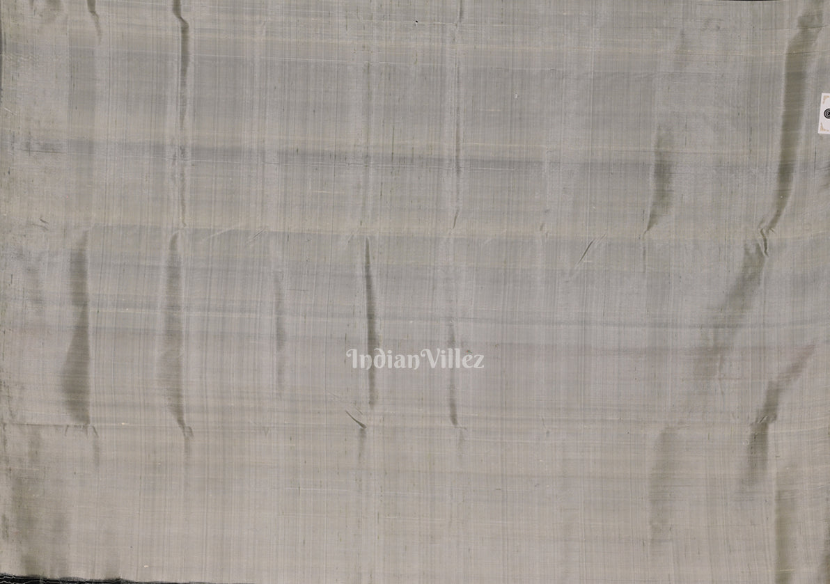 Black Nabakothi Odisha Ikat Contemporary Designer Saree