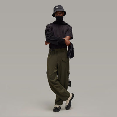 Y-3 | GRAPHIC SHORT SLEEVE TEE { BLACK