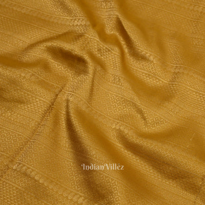 Pink With Golden Pure Kanjivaram Silk Saree