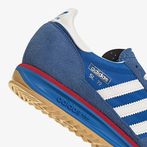ADIDAS ORIGINALS | SL 72 RS { BLUE/CORE WHITE/BETTER SCARLET