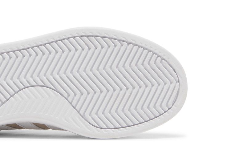 adidas Grand Court Wonder Taupe Cloud White Gold Metallic (Women's)
