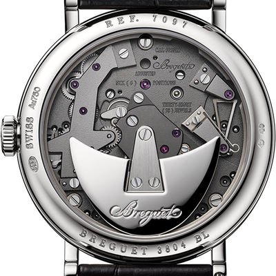 Breguet Tradition 7097 Skeleton Dial Black 40 MM Watch for Men