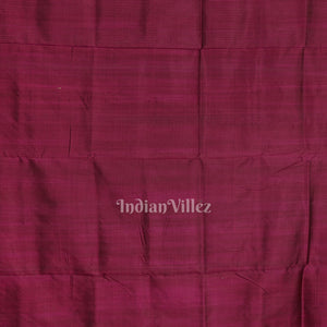 Lemon Green Single Flower Motif Siminoi Silk Saree