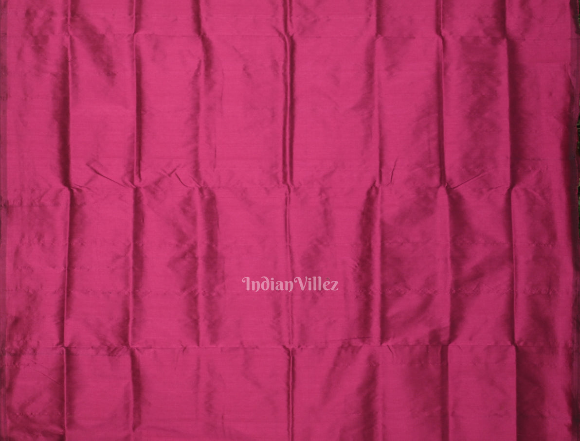 Mulberry Purple Tribal Jhoti Contemporary Odisha Handloom Silk Saree